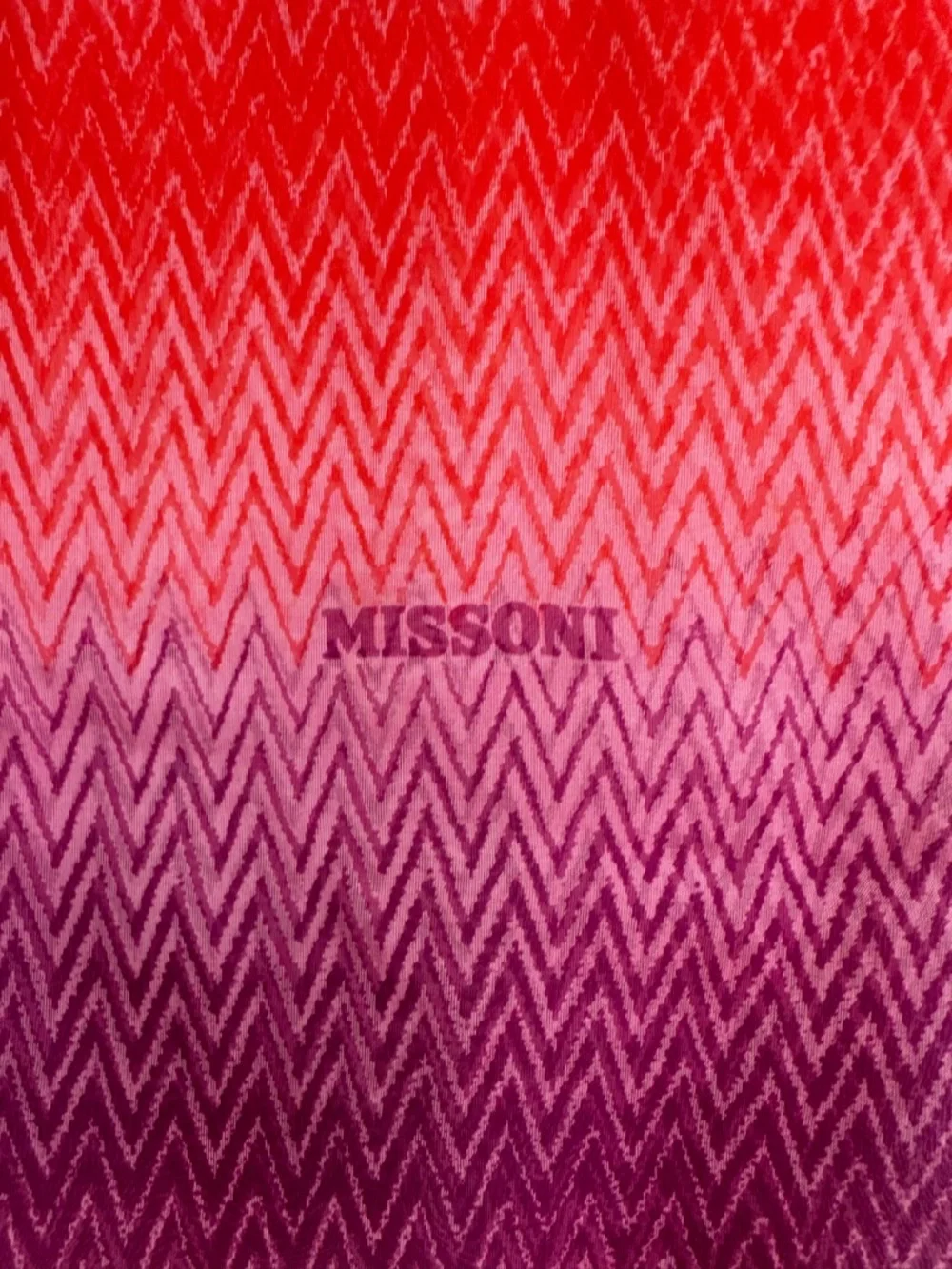 Missoni chiffon silk
